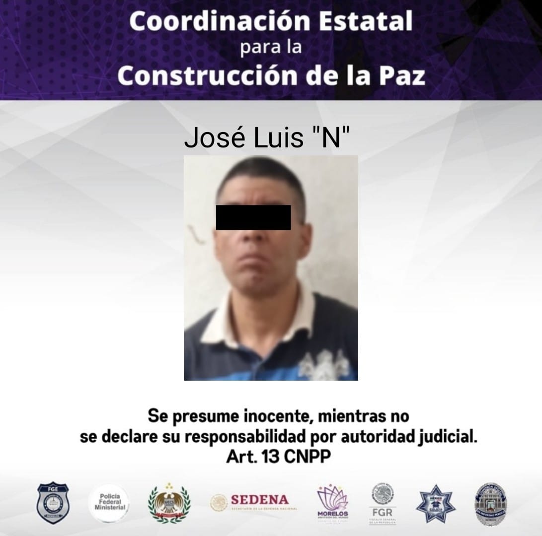 Cae hombre por robo en Cuautla