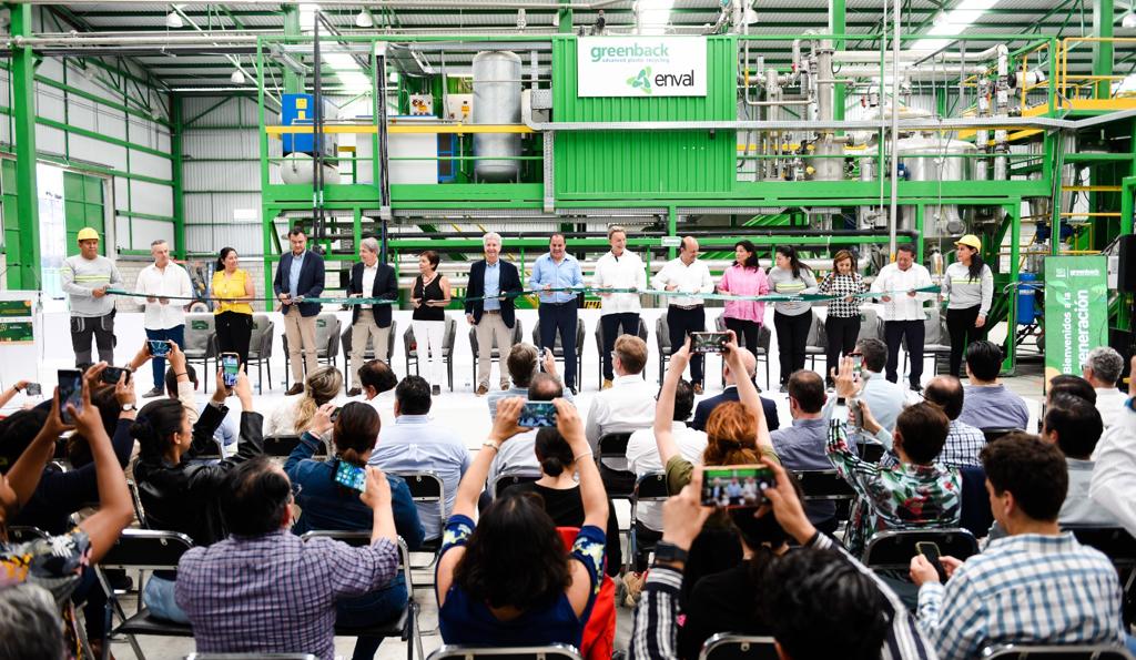 Inauguran en Cuautla la primera planta de reciclaje de aceite pirolítico