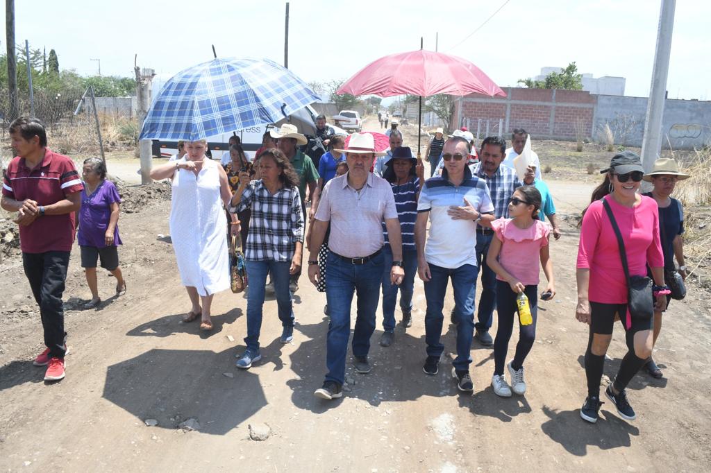 Avanza obra pública en colonia Tierra Larga de Tetelcingo