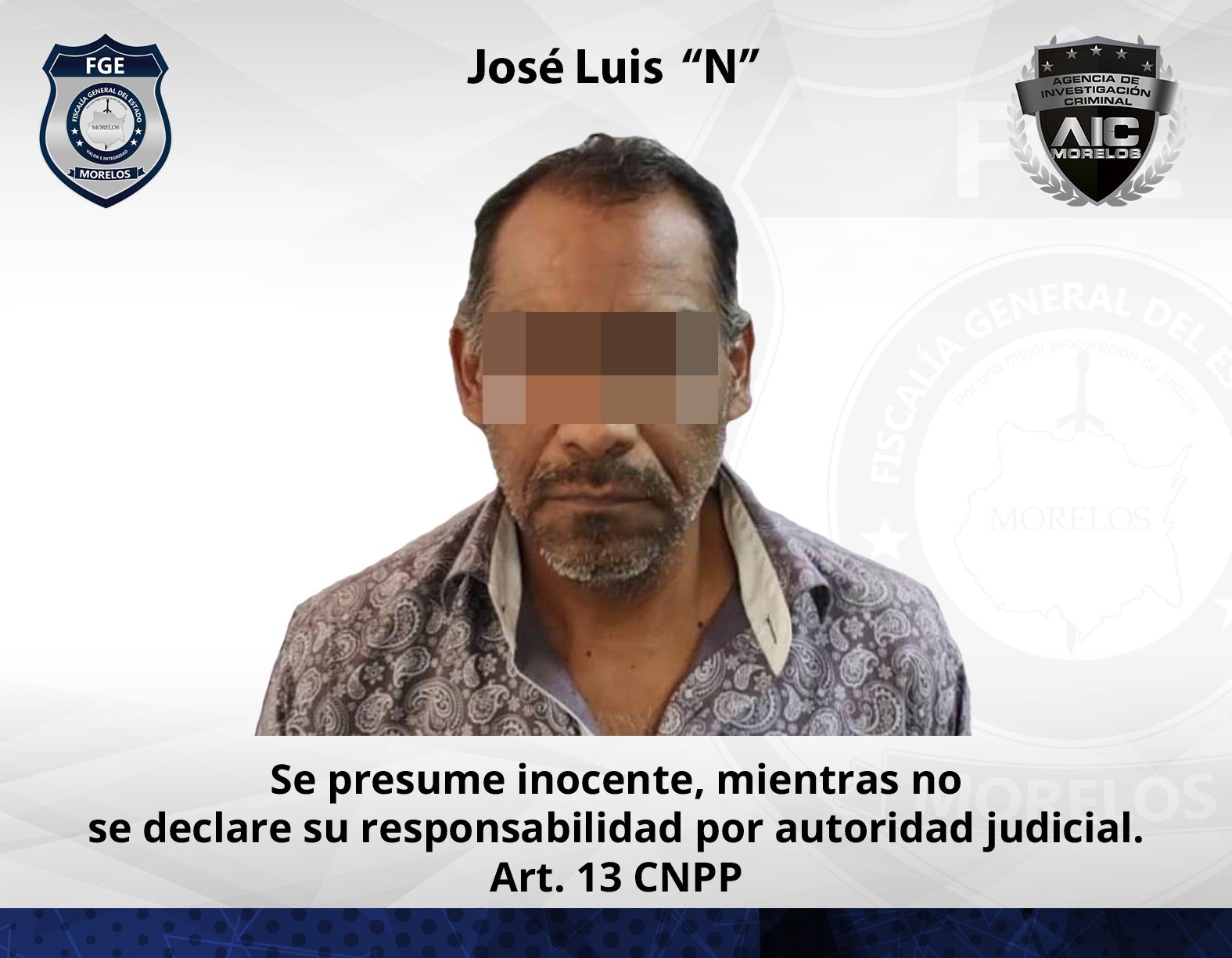 AIC Oriente aprehende a hombre por robo calificado