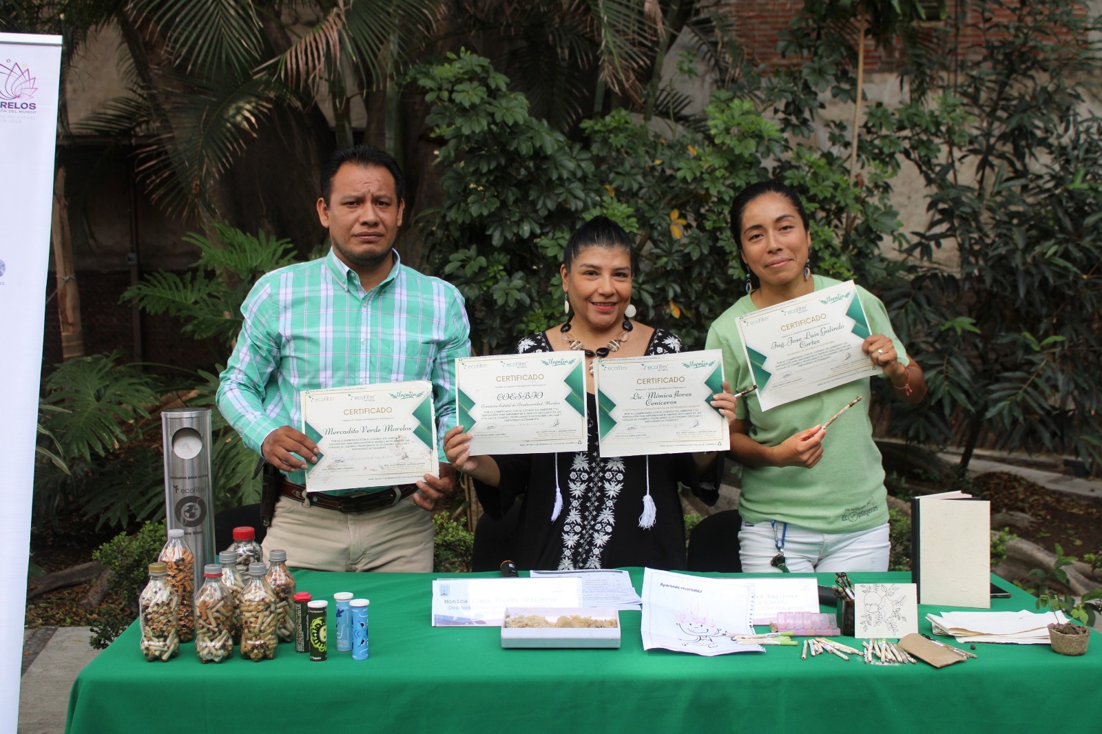 Morelos, único estado de México en reciclar colillas de cigarro