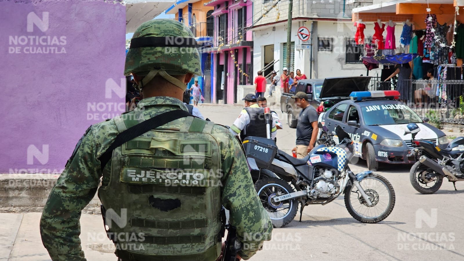 Lesionan a mujer en tienda de la Vicente Guerrero
