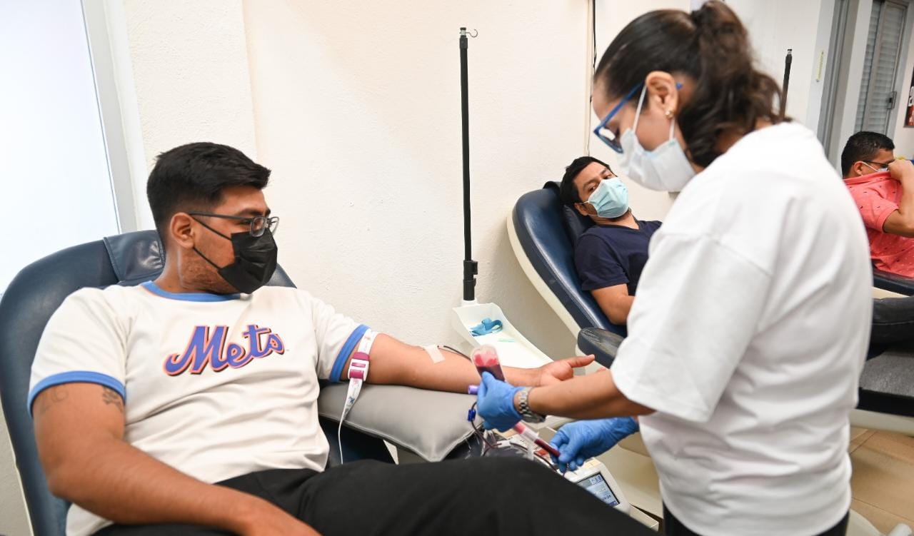 Promueve SSM donación de sangre voluntaria