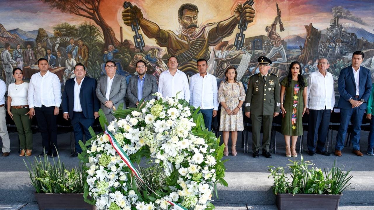 En Morelos se honra la memoria del General Emiliano Zapata: Gobernador
