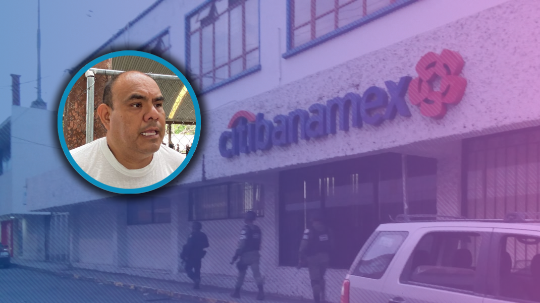 Prevención del Delito llama a cuentahabientes pedir apoyo a CES para retiros en banco