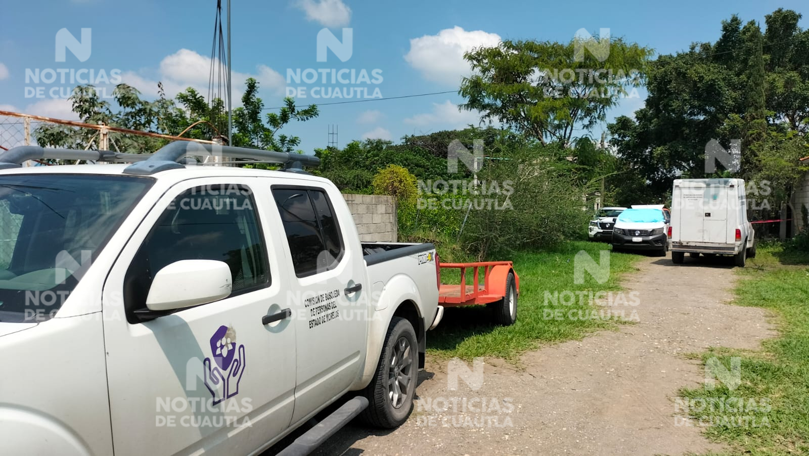 Localizan fosa clandestina en Yecapixtla