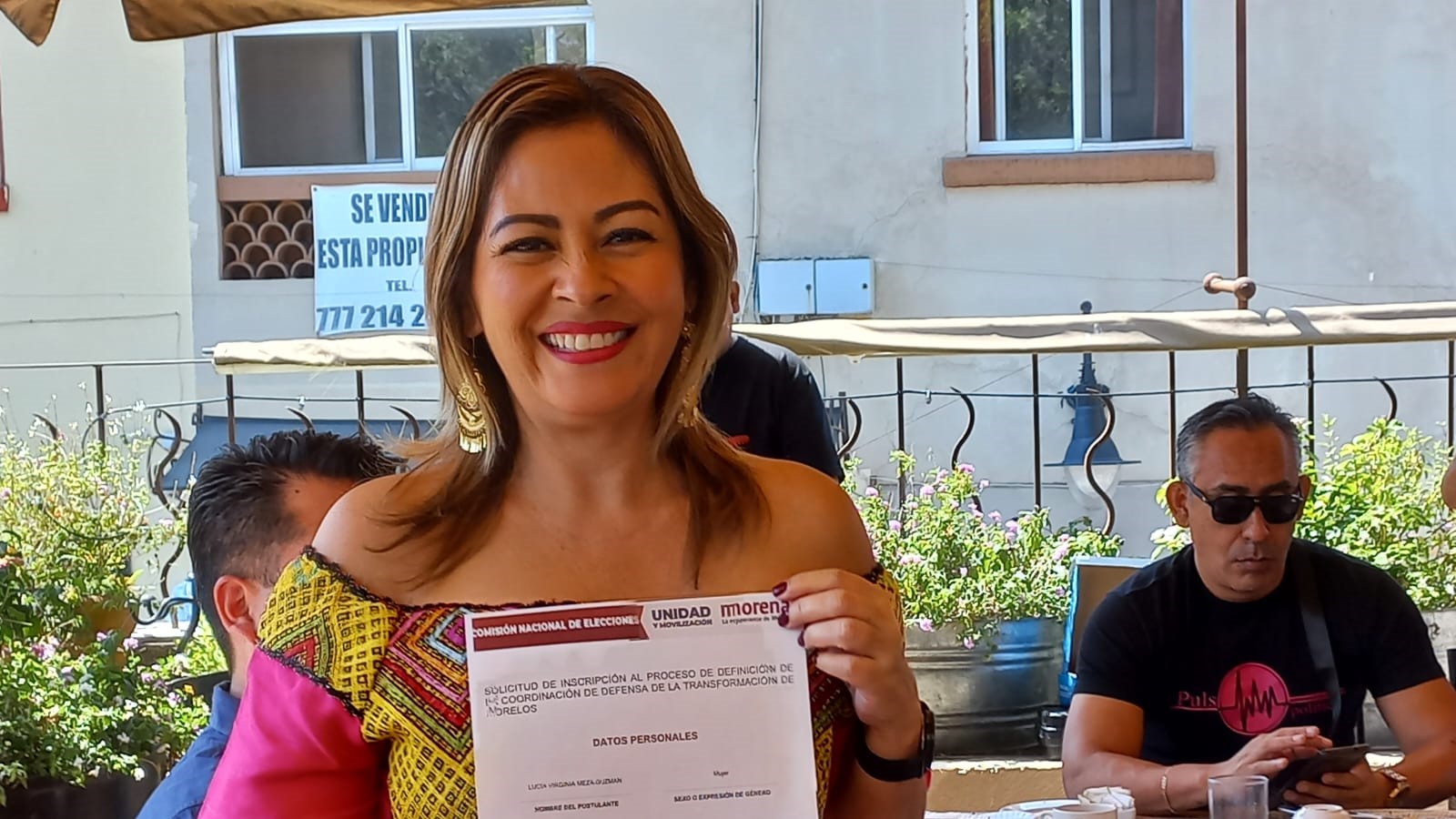 Se registra Lucy Meza para coordinar la 4T en Morelos