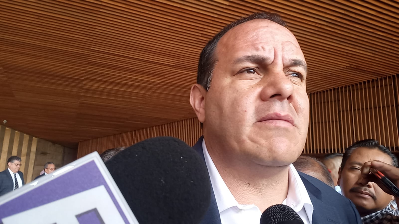 Cuauhtémoc Blanco les desea suerte a los aspirantes de Morena que van a la encuesta