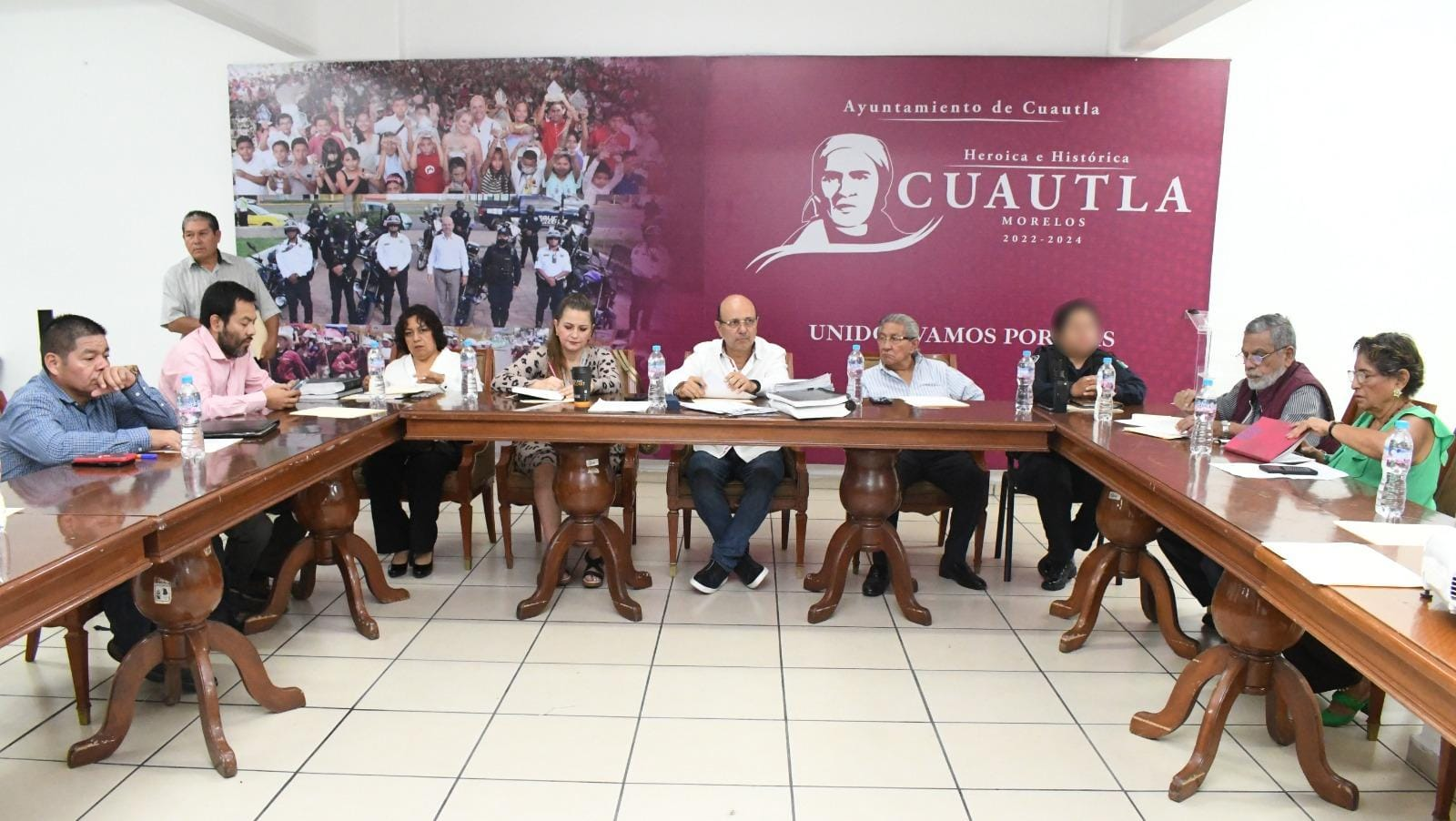 Sesiona el Consejo Municipal de Seguridad Pública en Cuautla