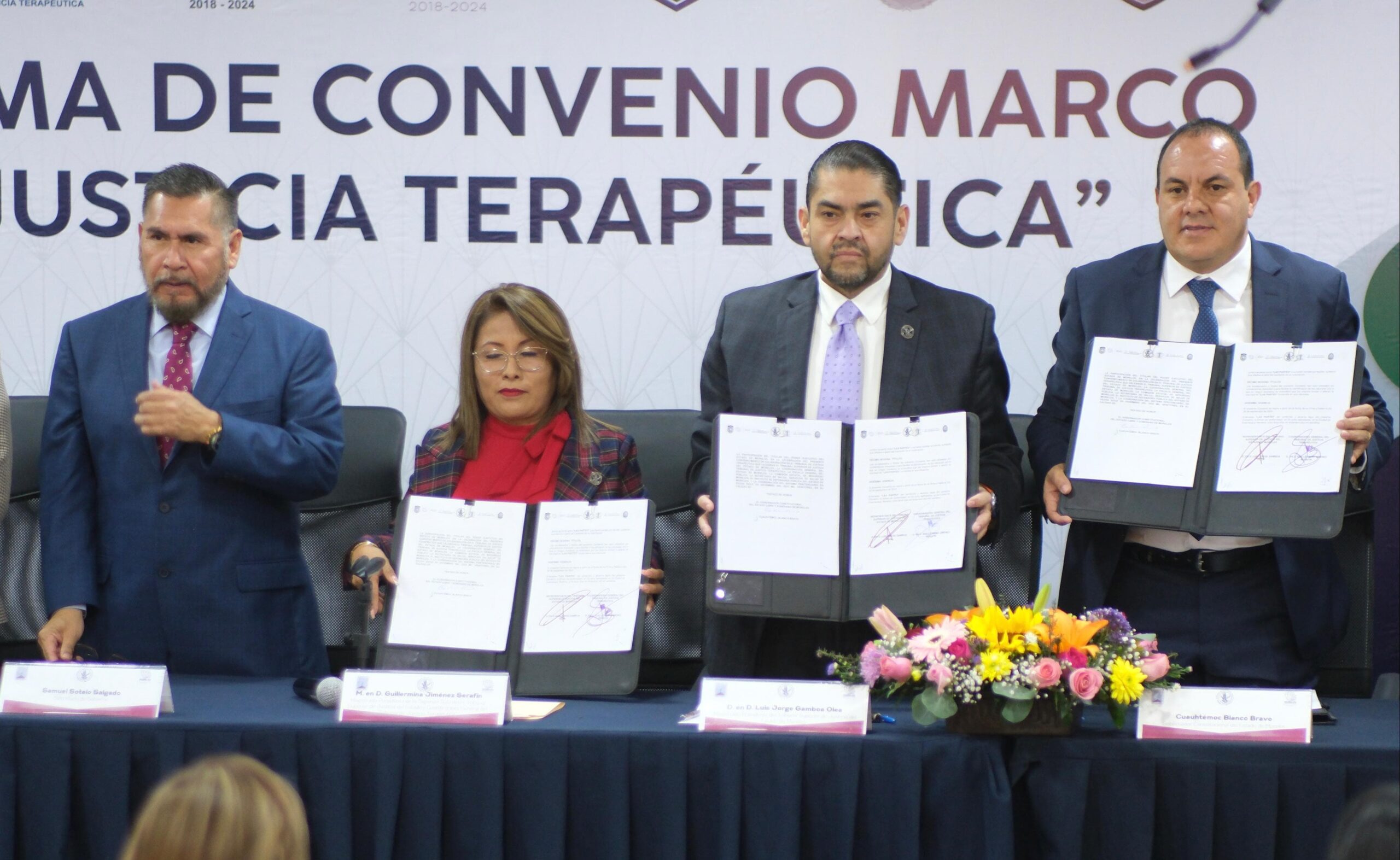 Morelos, estado pionero en materia de Justicia terapéutica