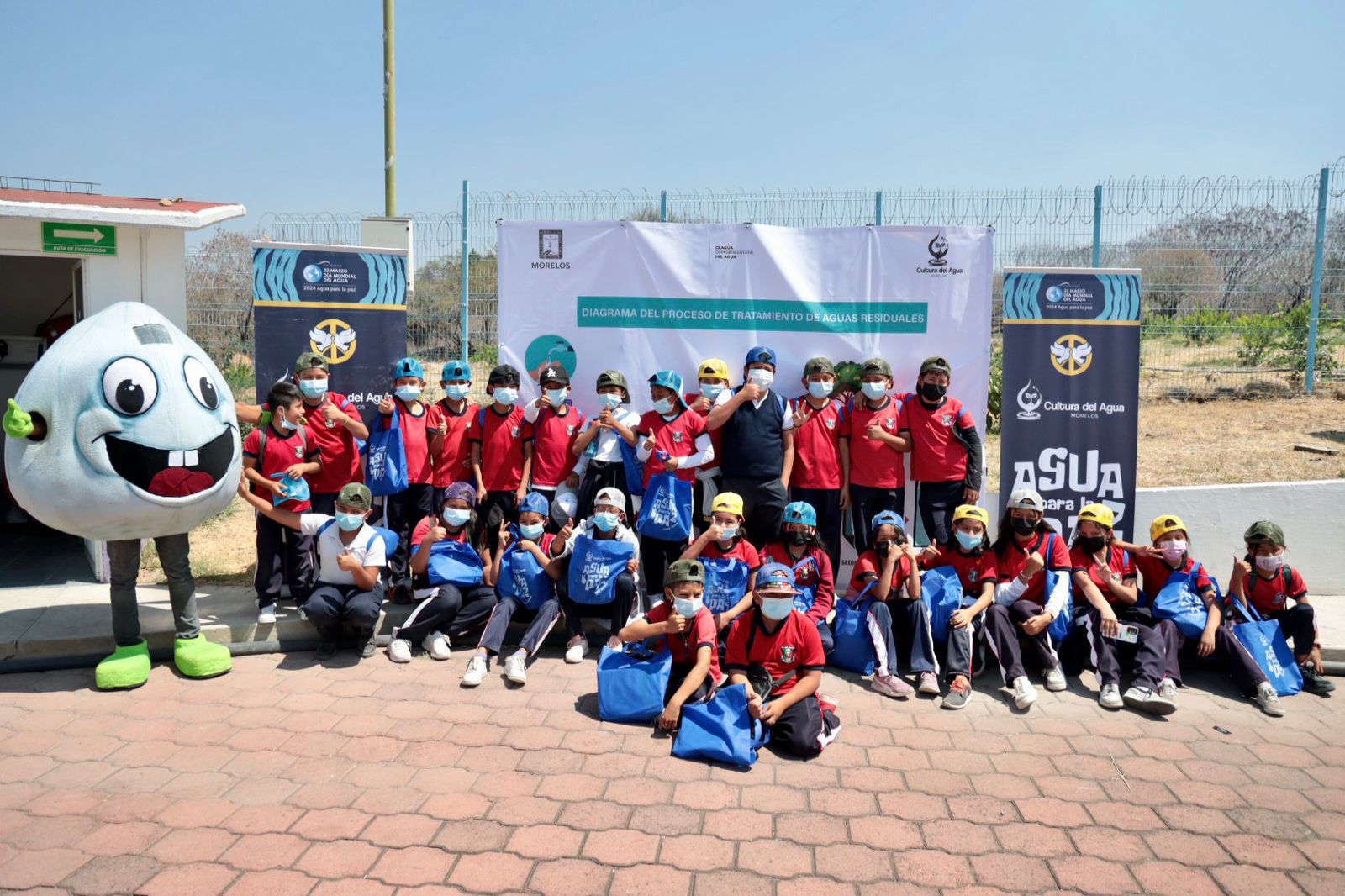 Niñas y niños la importancia de la reutilización del agua