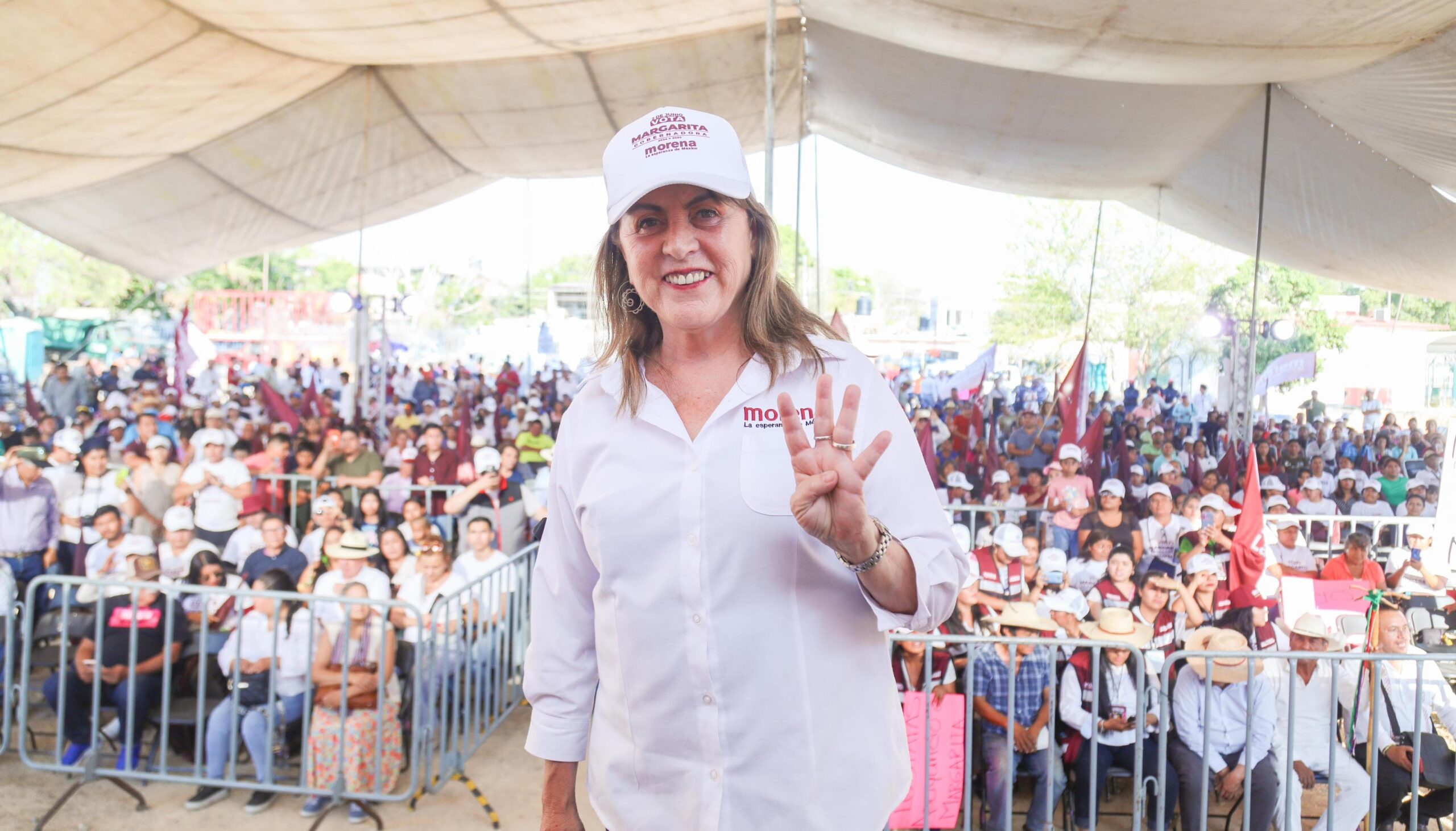 Los pueblos indígenas serán una prioridad para mí gobierno: Margarita González Saravia
