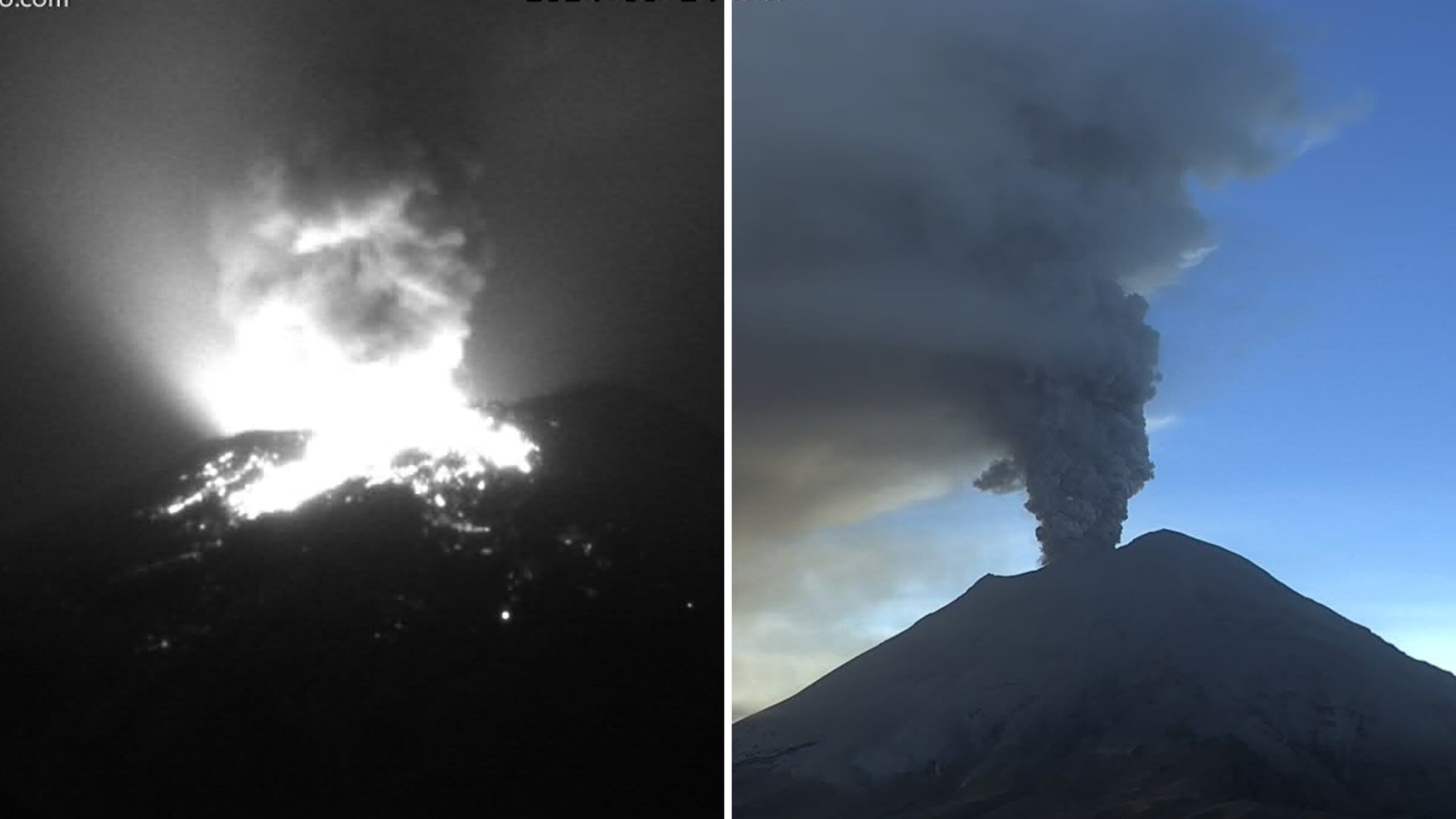 Aumenta Popocatépetl actividad volcánica en las últimas horas
