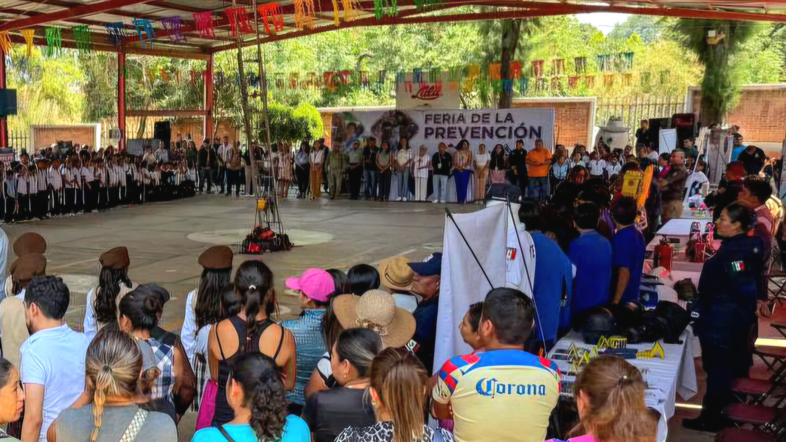 Yecapixtla realiza feria de la prevención en Achichipico