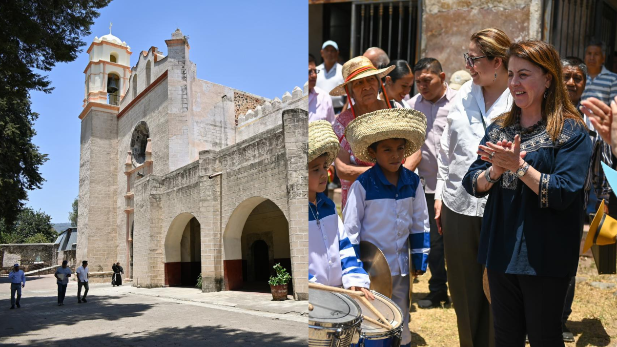 Tras ocho años entregan ex convento de Totolapan