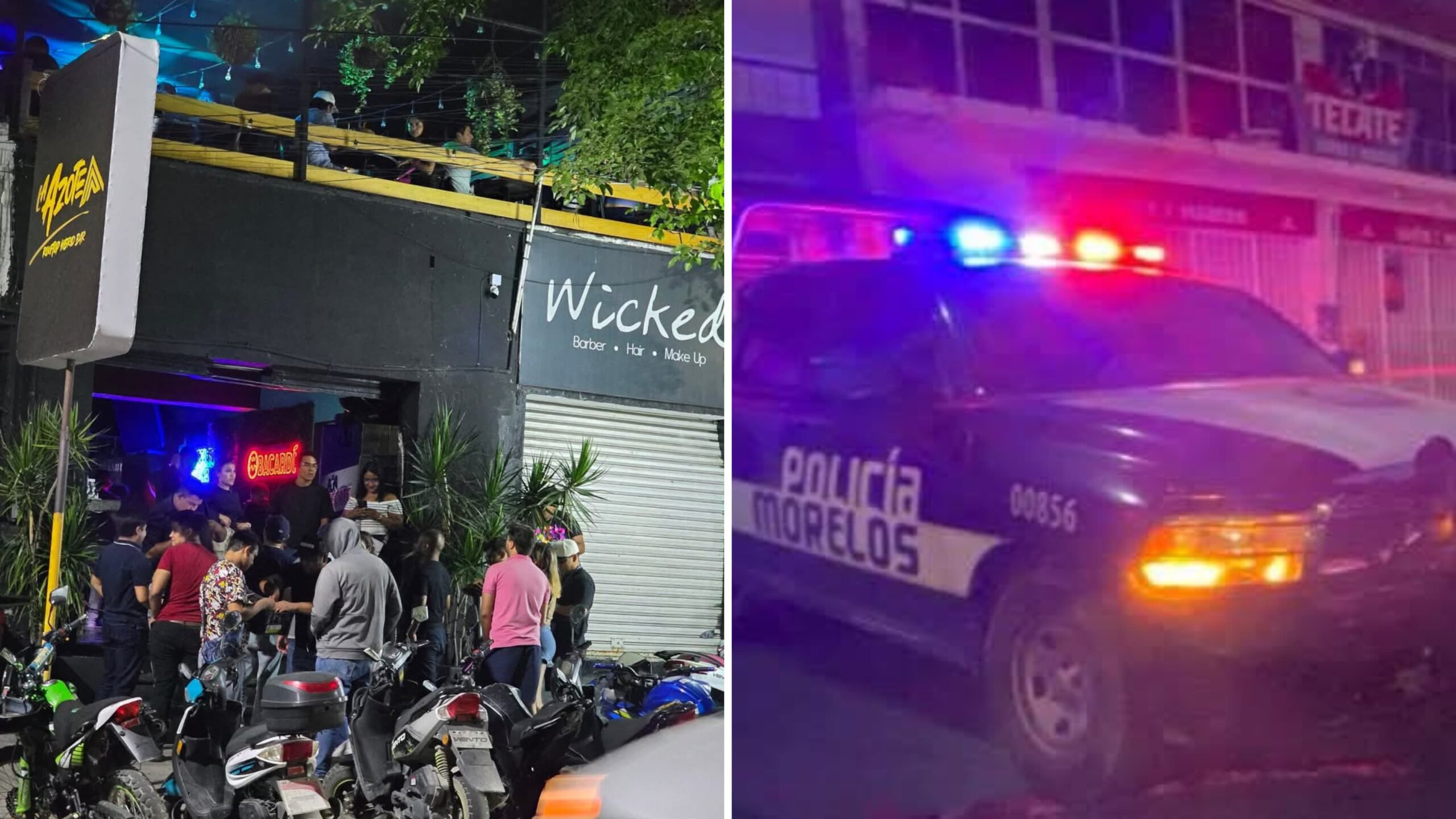 Hombre Resulta Herido Tras Ataque a Bar «La Azotea» en Cuautla
