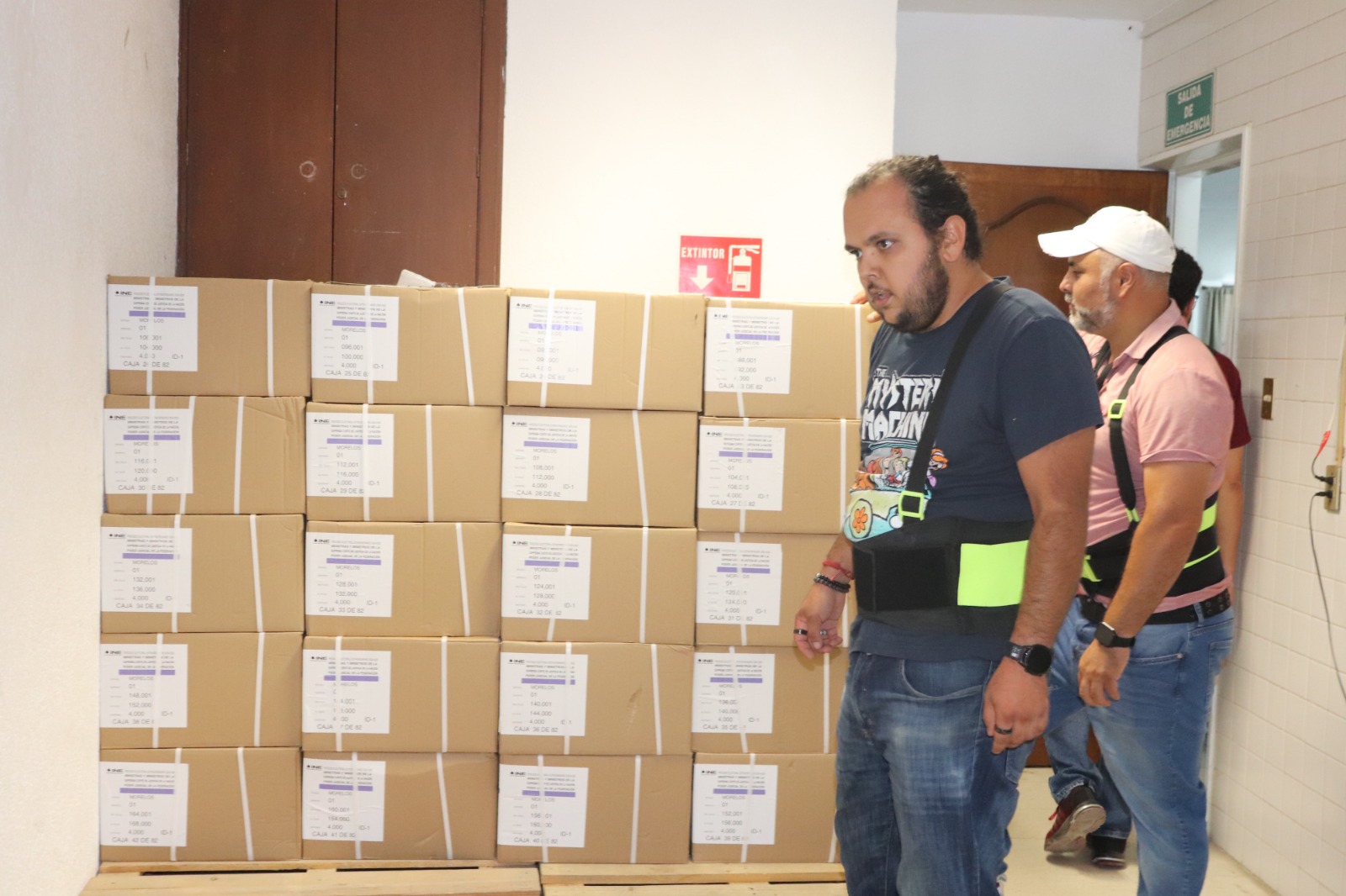Llegan a Morelos boletas para elecciones del Poder Judicial