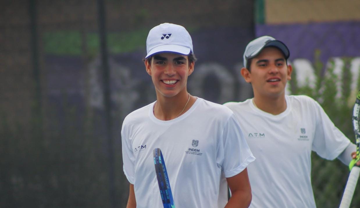 Avanza Ander Salas a cuartos de final en Olimpiada Nacional de Tenis