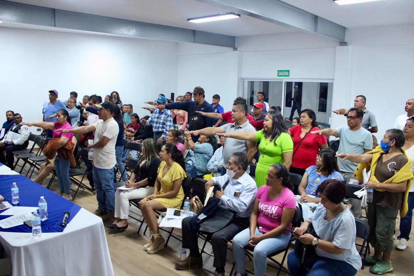 Toman protesta integrantes de COMVIVES en Yecapixtla