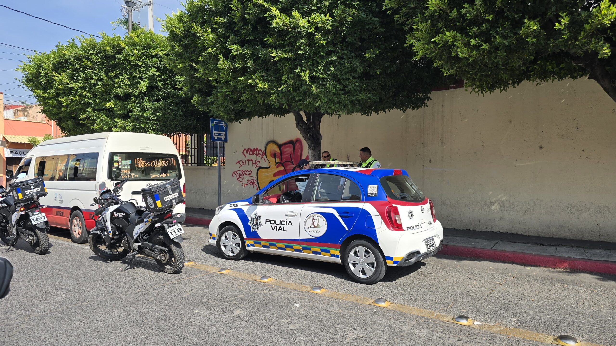 Estacionarse en línea roja en Cuautla cuesta 566 Pesos de multa