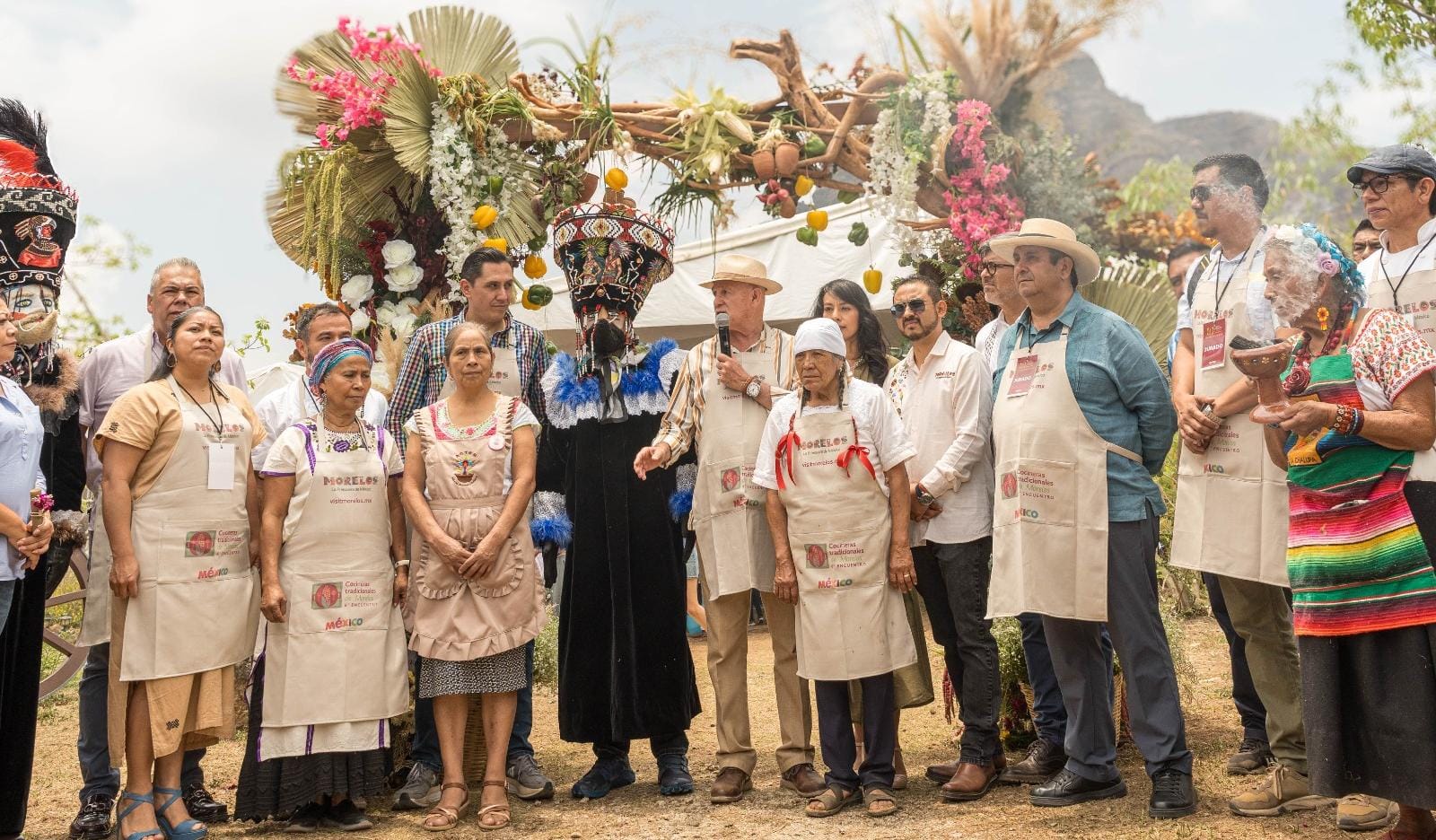 Celebra Gobierno de Morelos el 6to Encuentro de Cocineras Tradicionales en Tepoztlán