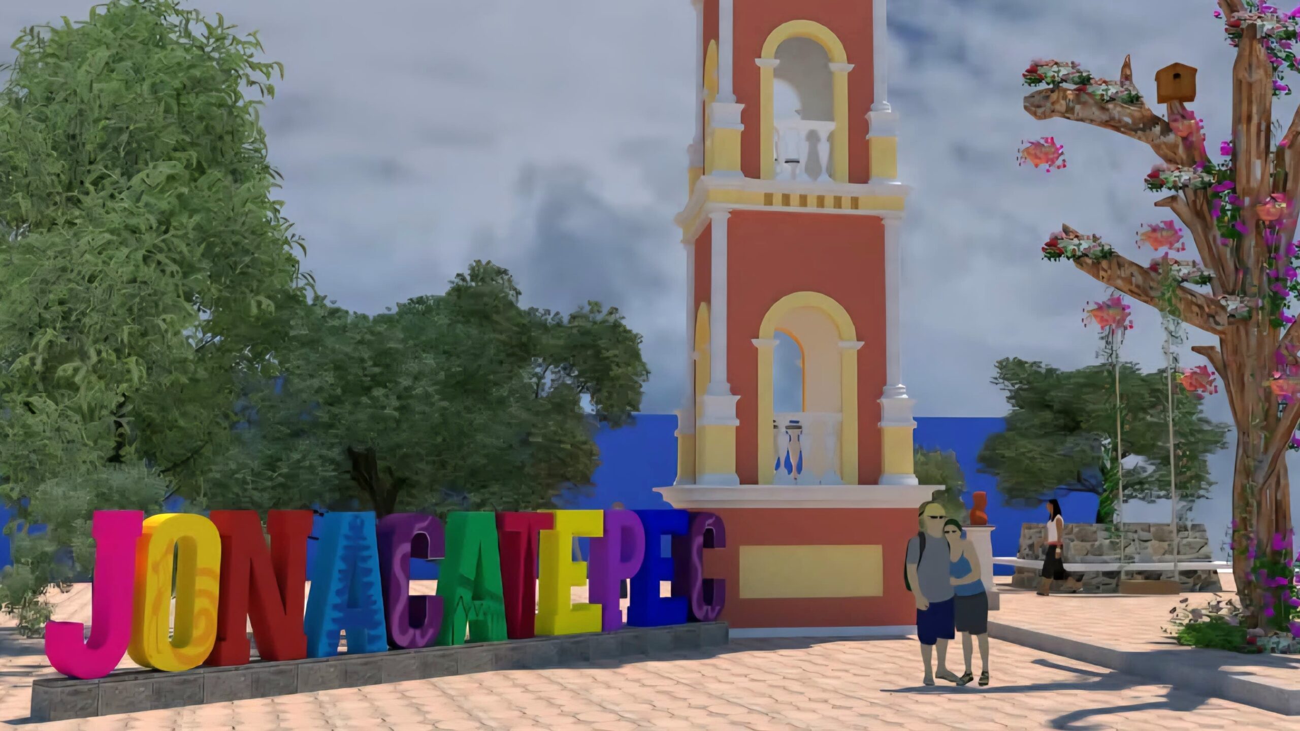 Anuncia jonacatepec programa de embellecimiento Urbano