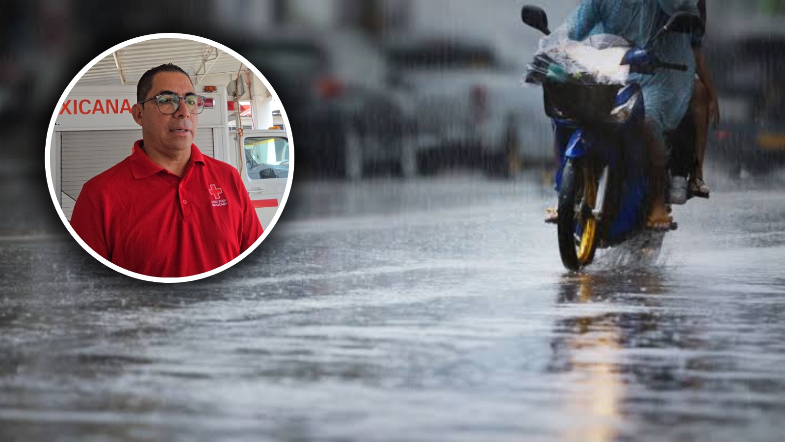 Durante la temporada de lluvias se triplican los accidentes de motos