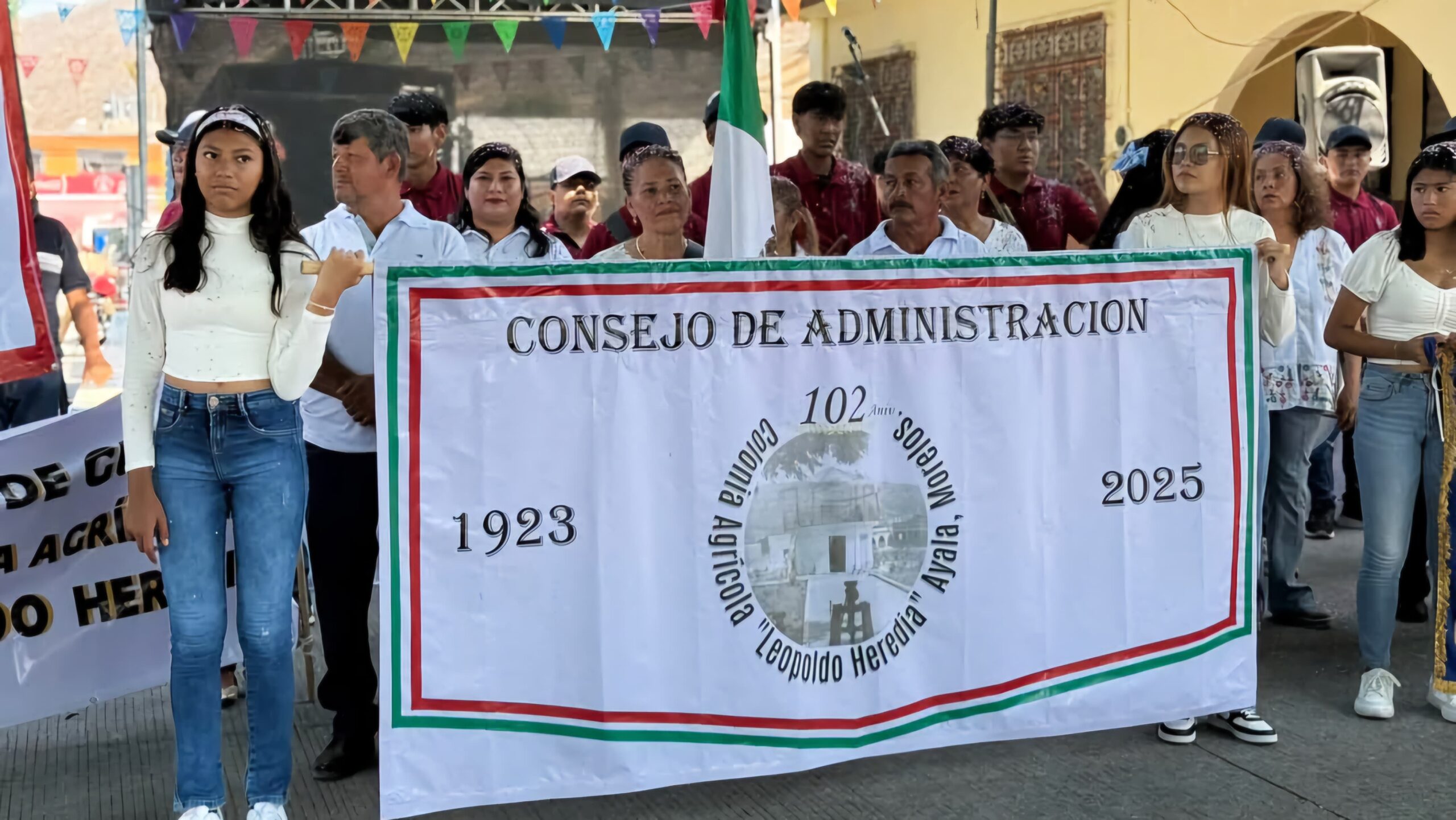 En Ayala conmemoran el 102 aniversario de la colonia Leopoldo Heredia