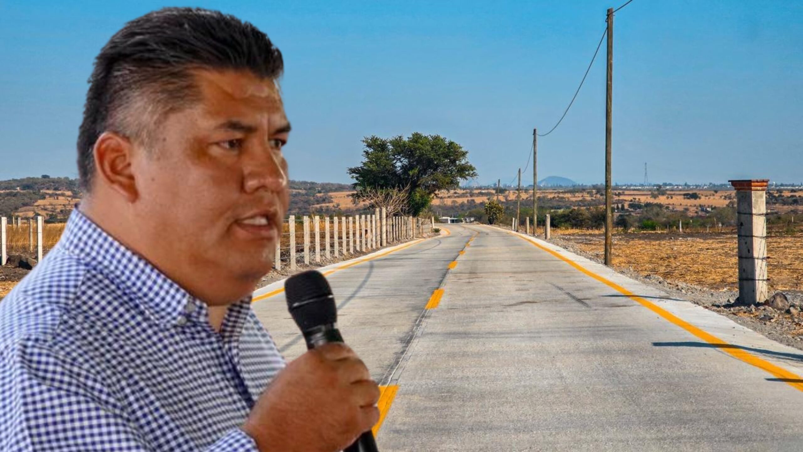 Inaugura Diputado Paco Sánchez pavimentación de la carretera a Huexca en Yecapixtla