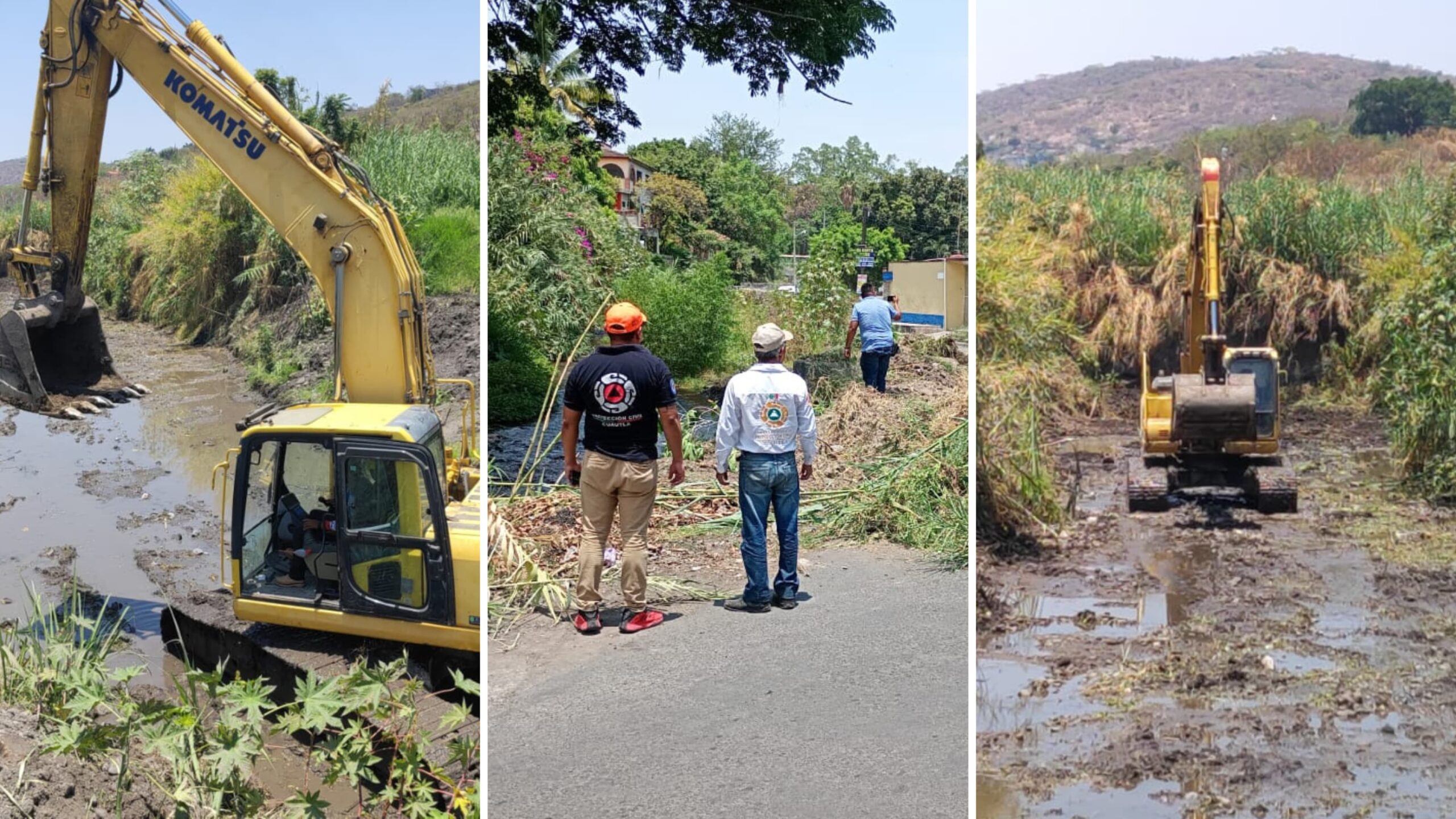 Cuautla se prepara para temporada de lluvias con trabajos de limpieza y desasolve