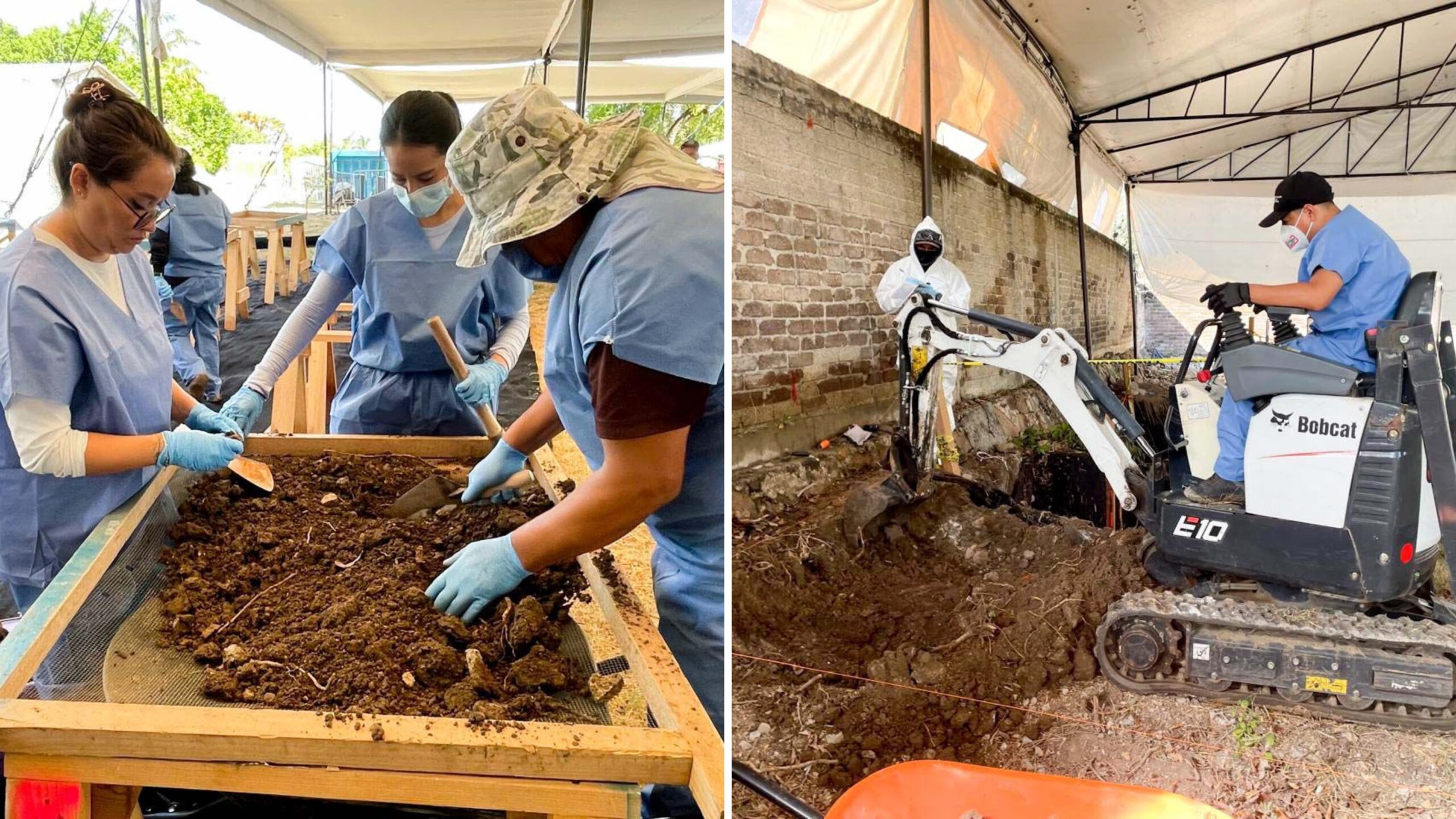 Reanuda FGE trabajos de diligencia ministerial de exhumación en panteón de Jojutla