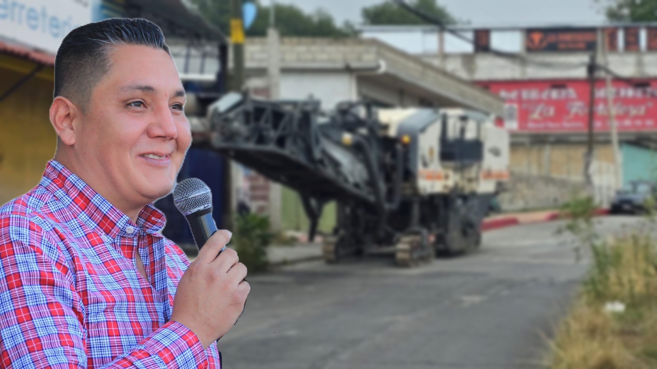 Arrancan obras de rehabilitación de carretera en Ocuituco