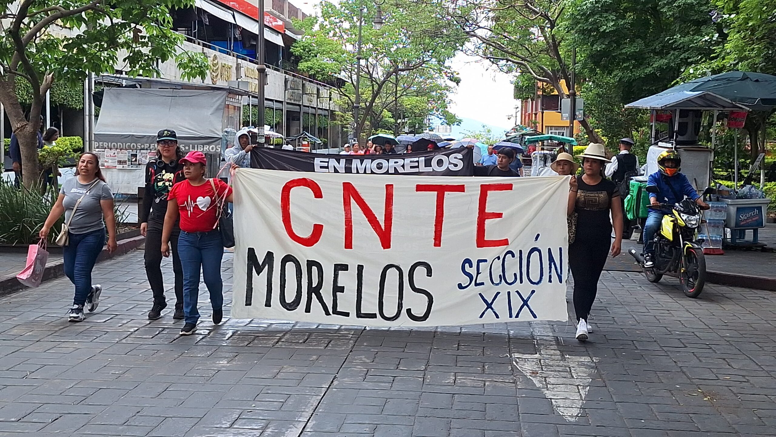 Amaga CNTE en Morelos con paro de labores
