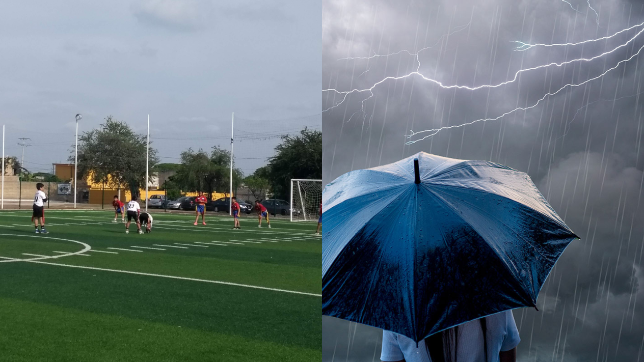 Advierte Cruz Roja sobre realizar actividades durante tormentas eléctricas