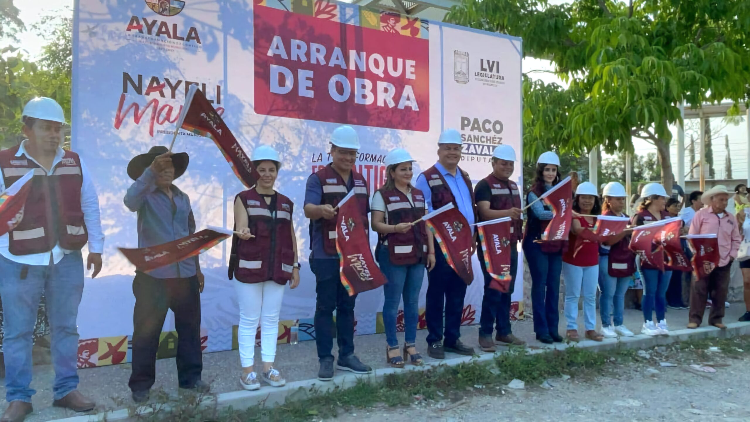 Arrancan obras en Ayala