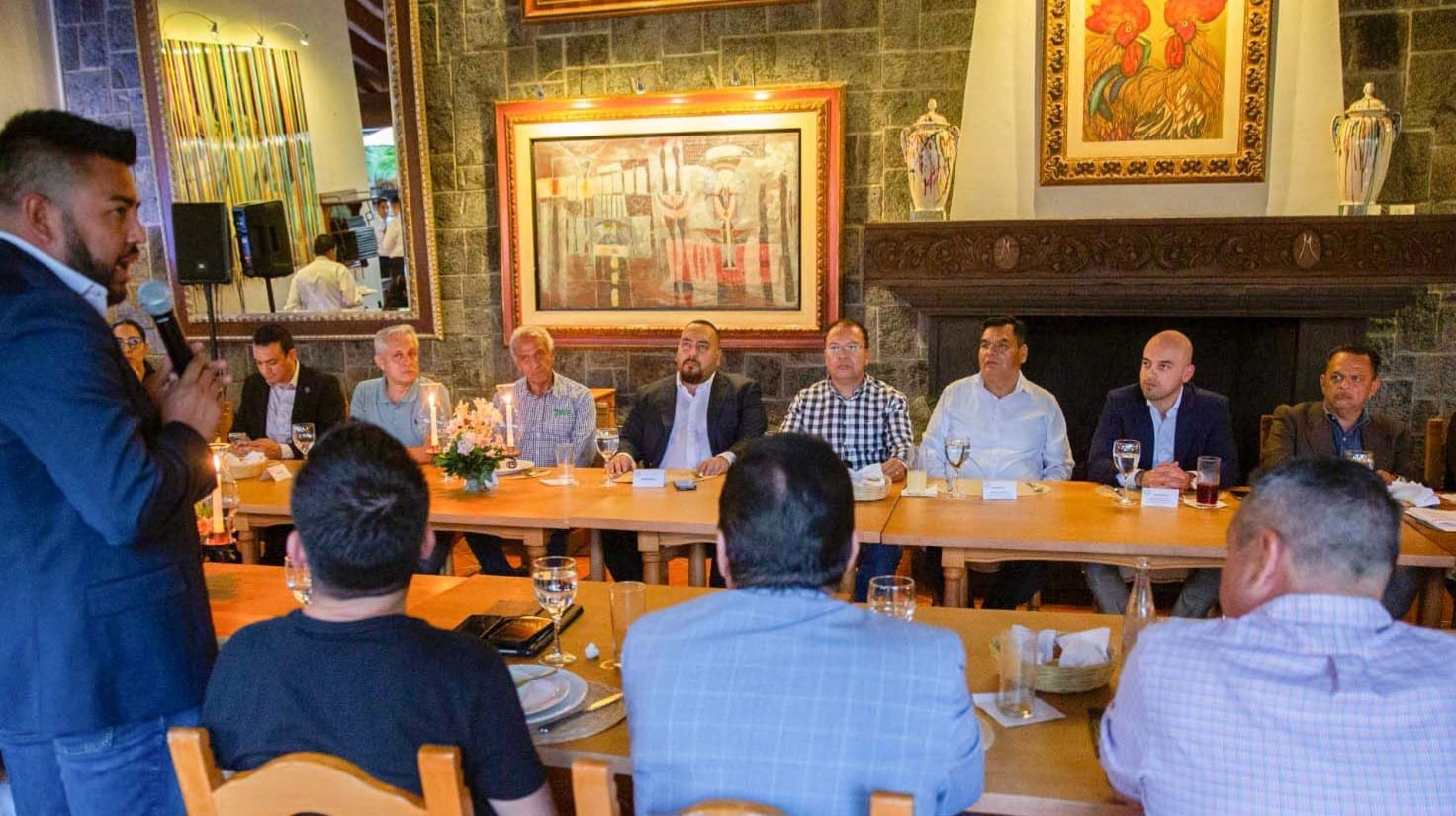 Se reúne Fiscal General de Morelos con representantes de los medios de comunicación