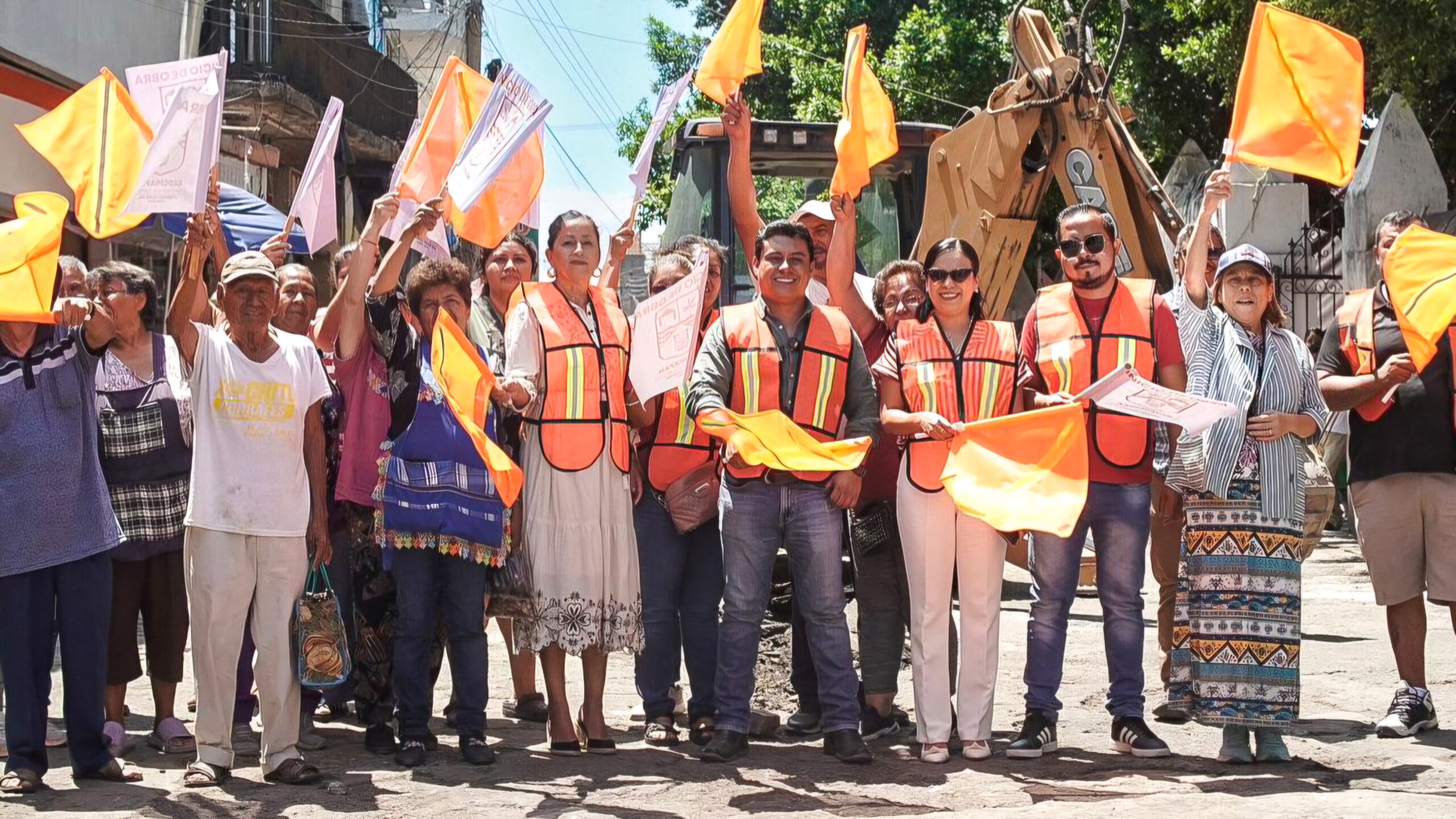Inician rehabilitación de calle 16 de septiembre en Axochiapan