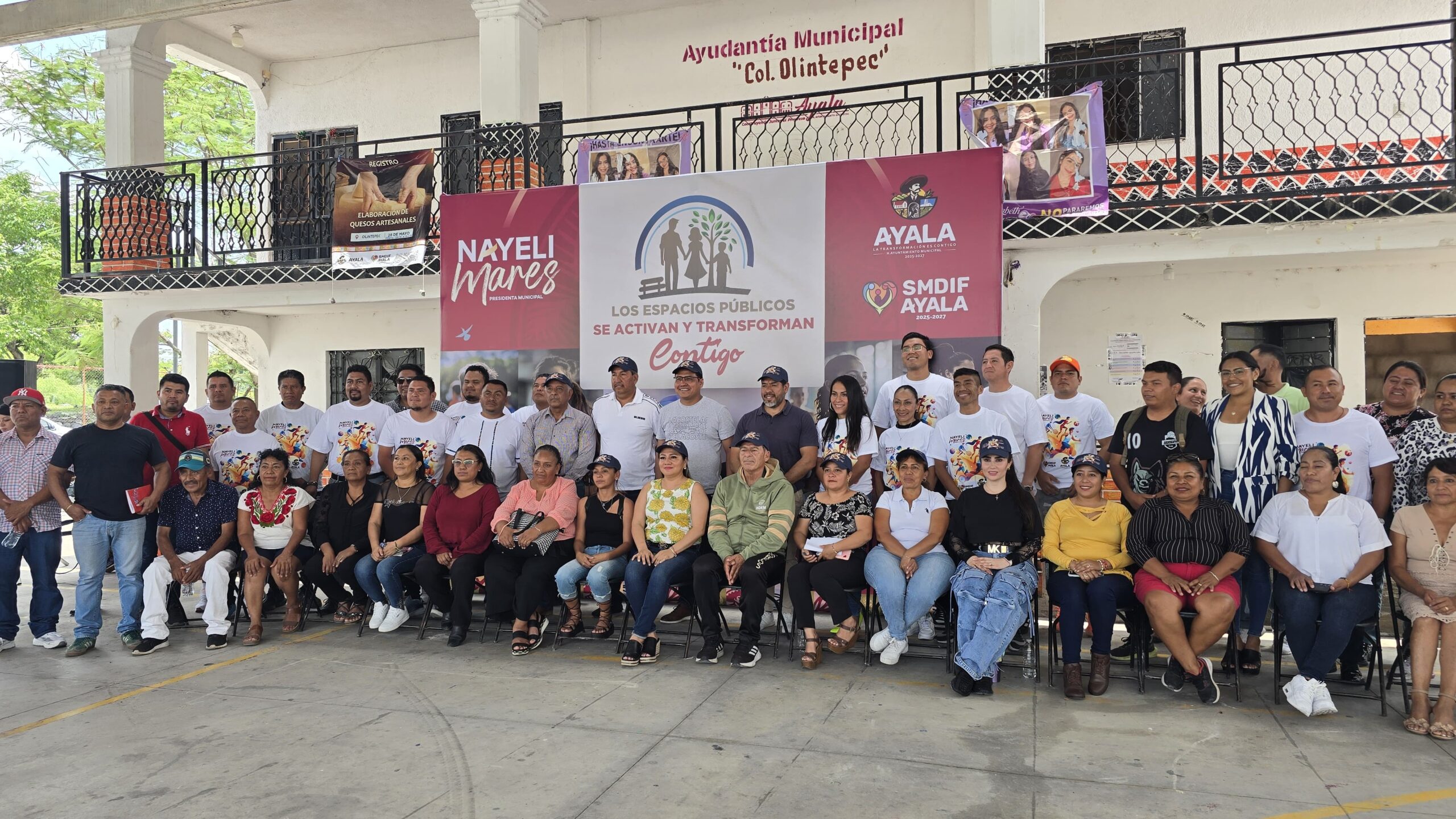 Presentan en Ayala el programa de deportes “Los Espacios Públicos se Activan y Transforman Contigo”