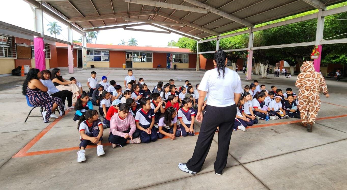 Fomentan seguridad y autoestima infantil en escuela primaria de Cuautla