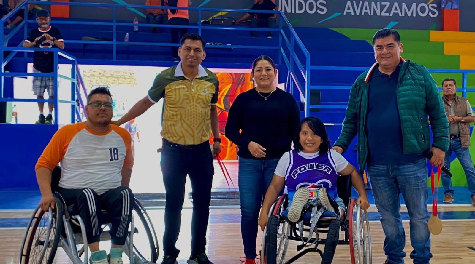 Yecapixtla realiza primera exhibición de baloncesto en silla de ruedas