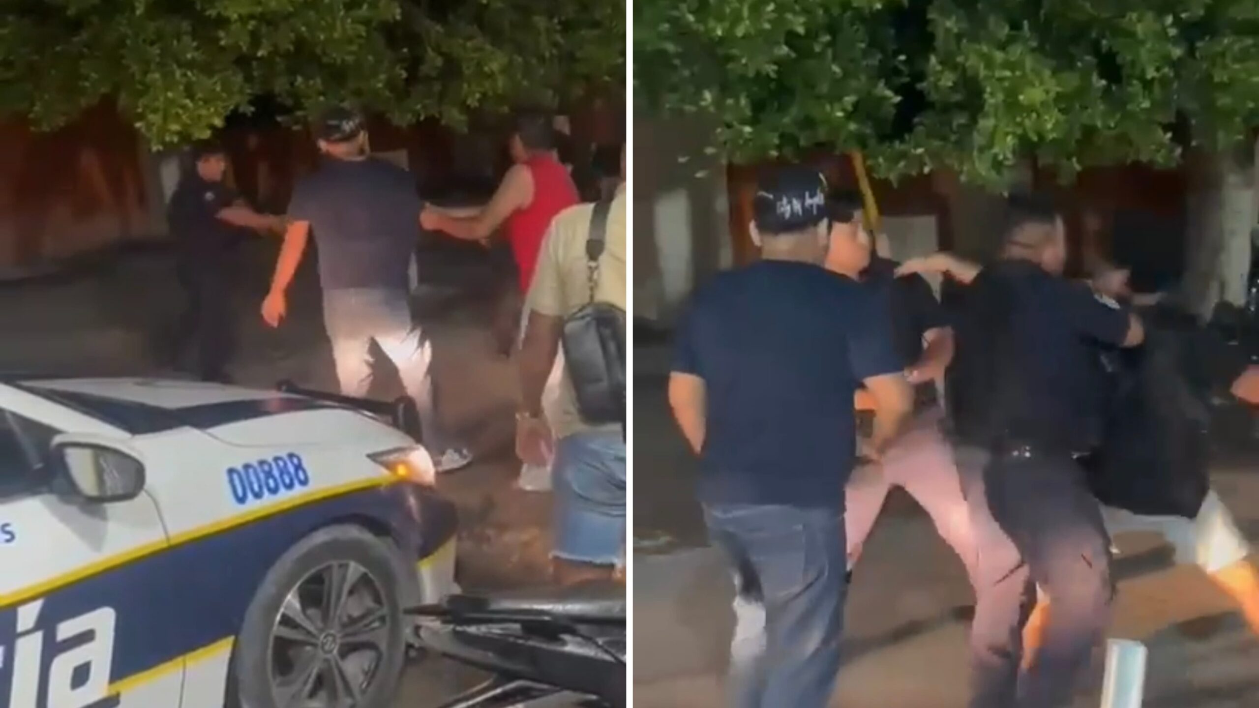En riña, policía de Ayala saca su arma de cargo, cortó cartucho y apuntó a joven