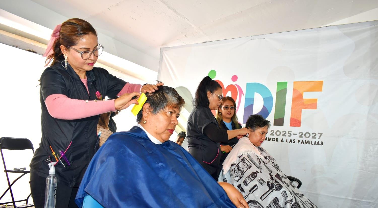 Lanza DIF Cuautla campaña de Servicios de Imagen y Belleza gratuitos