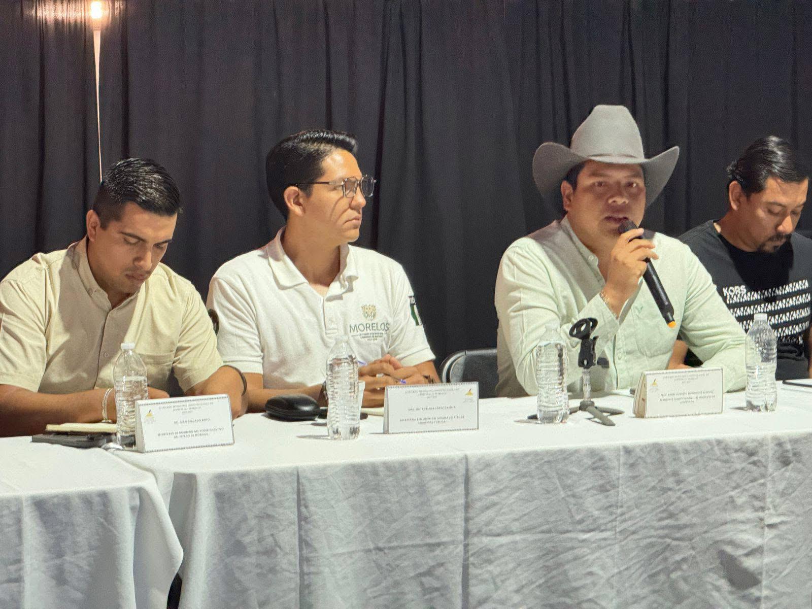 Jantetelco realiza su segundo Consejo Municipal de Seguridad Pública