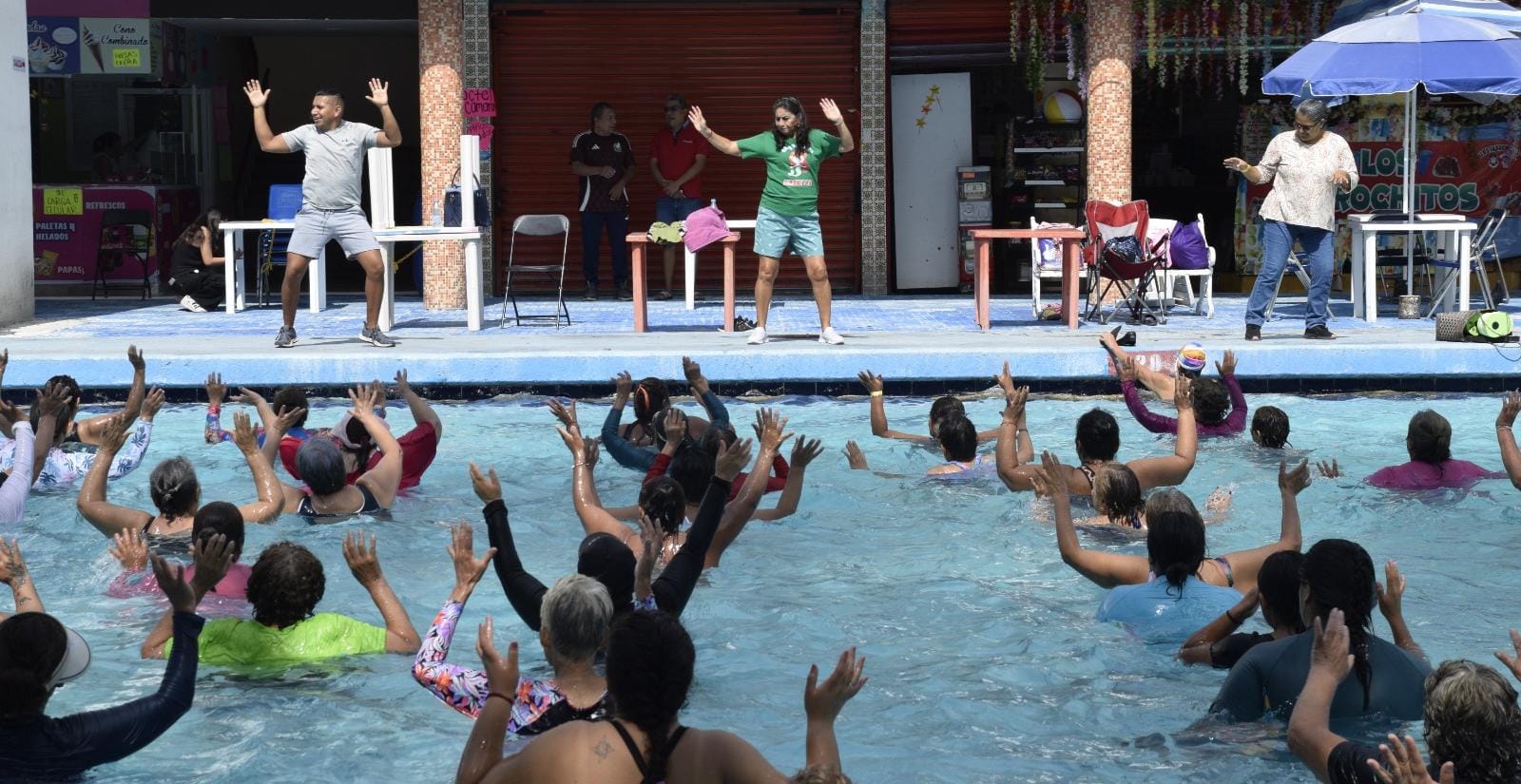 Con éxito, promueve Agua Hedionda activación física para adultos mayores