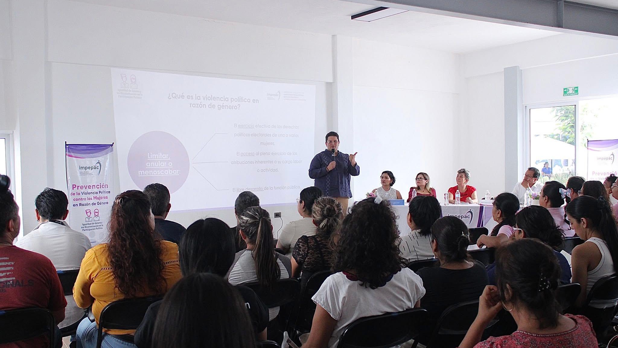 Realizan pláticas Prevención de la Violencia Política contra las Mujeres en Razón de Género