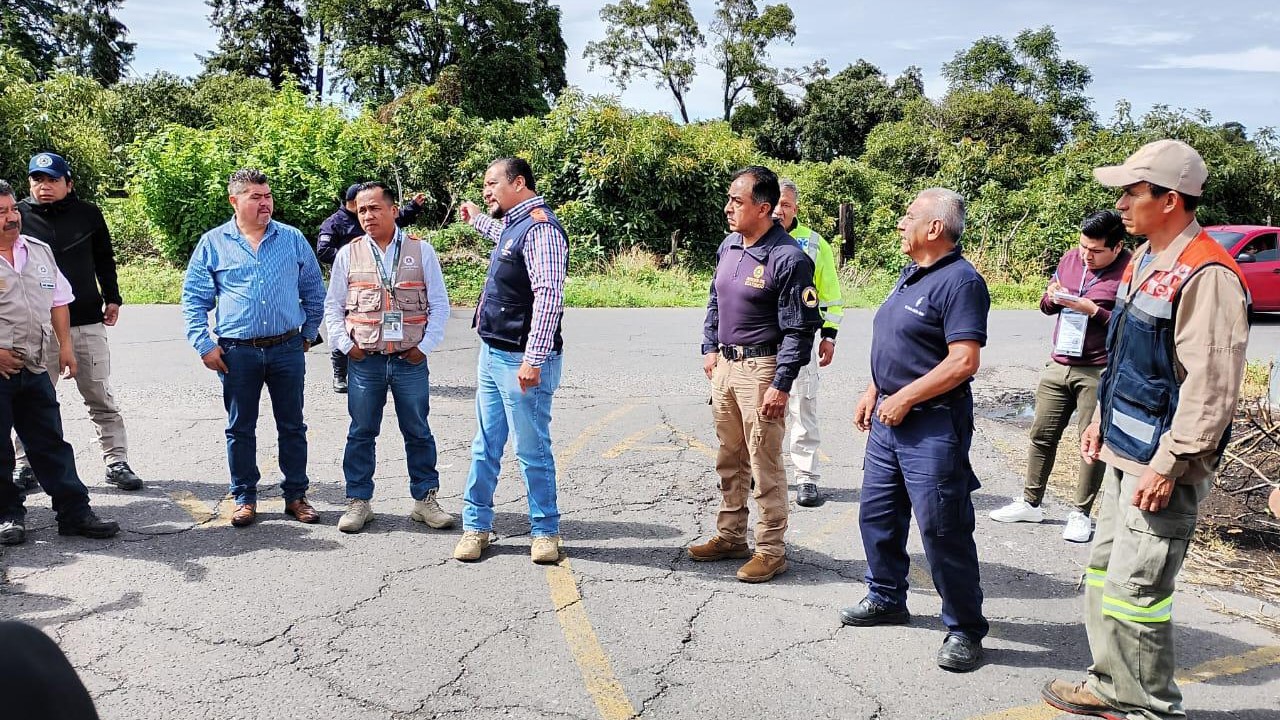 Revisan autoridades rutas de evacuación