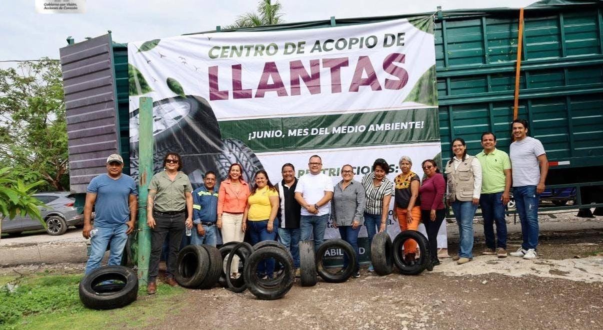 Arranca «Llantatón» 2025 un operativo ambiental para recolectar llantas en desuso en Tlaltizapán