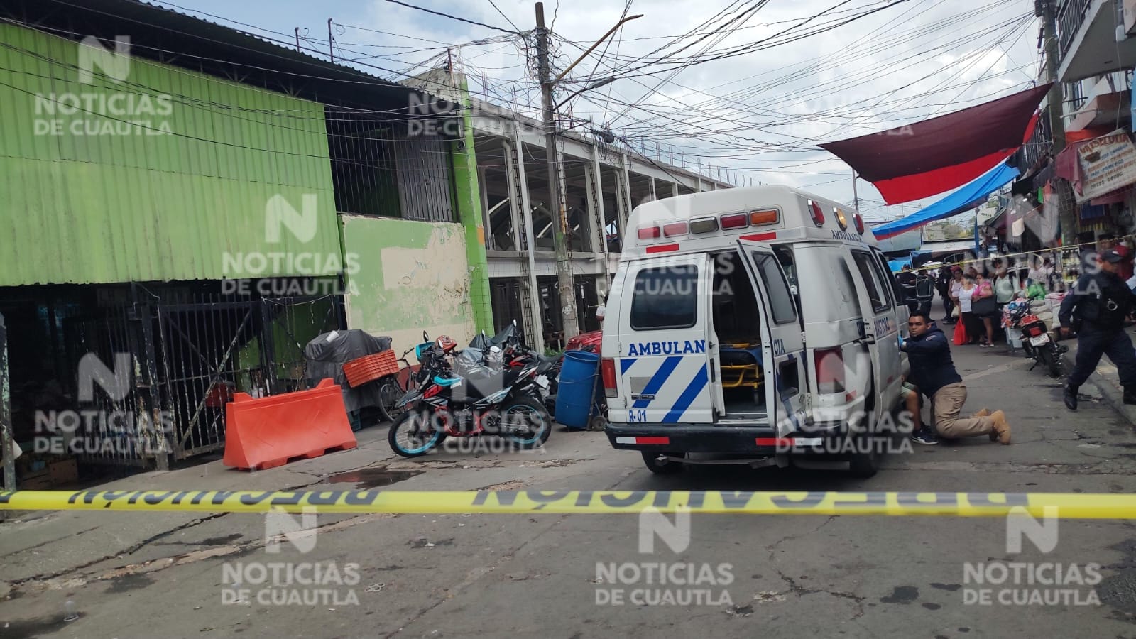 Tiroteo en el Mercado «Nuevo» de Cuautla deja 3 heridos