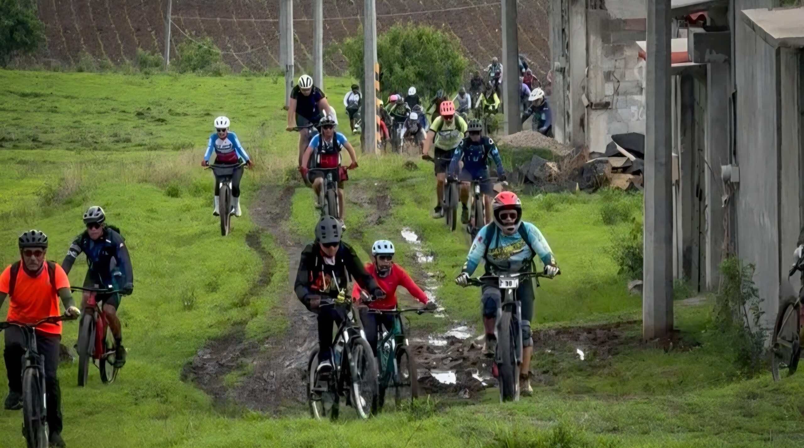 Promueven el turismo deportivo a través de rodada ferroviaria en Morelos