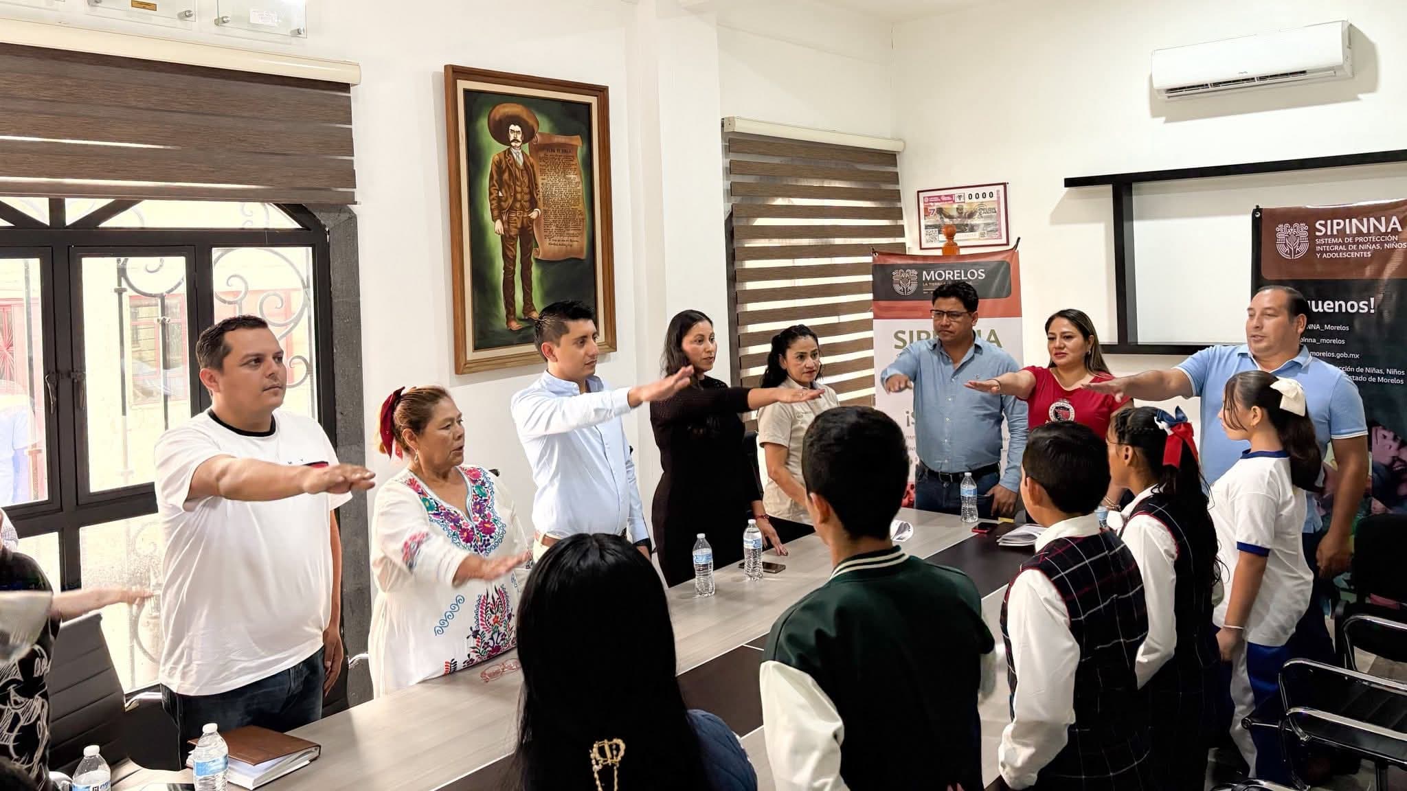 Instalan en Ayala el SIPINNA